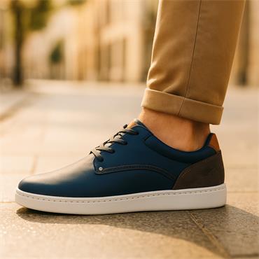 Tommy Bowe Nuno Laced Casual Shoe - Storm